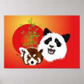 Panda Treffen Poster (Vorne)
