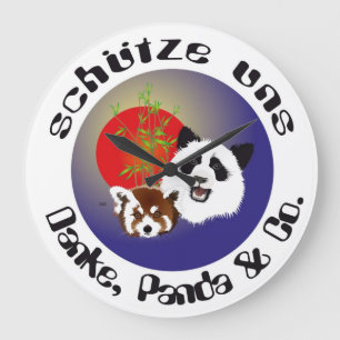 Panda Treffen Uhr