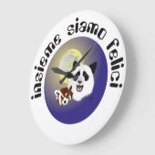 Panda Treffen Uhr (Winkel)