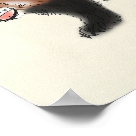 Panda-Triviale Poster (Ecke)