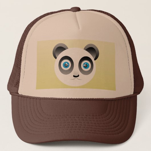 Panda Trucker Hat Truckerkappe (Vorderseite)