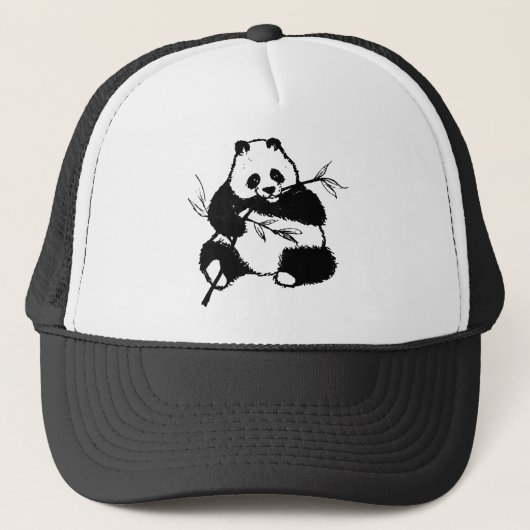 Panda Truckerkappe (Vorderseite)