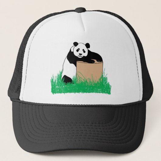 Panda Truckerkappe (Vorderseite)