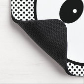 Panda-Tupfen Mousepad (Ecke)