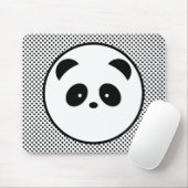 Panda-Tupfen Mousepad (Mit Mouse)