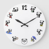 Panda Uhr (Vorderseite)