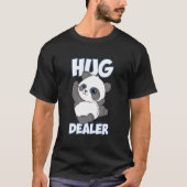 Panda Umarmt Panda-Händler T-Shirt (Vorderseite)