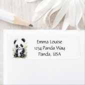 Panda und Bamboo Envelope (Insitu)