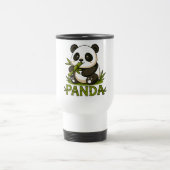 Panda und Bambus Reisebecher (Mittel)