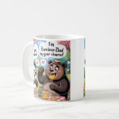 Panda- und Bär-Tasse süß und lustig Kaffeetasse (Vorderseite Links)