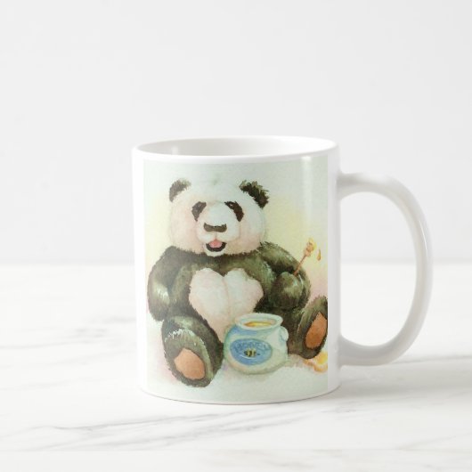 Panda und Honig Kaffeetasse (Rechts)