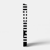 Panda und Streifen Personalisiert Case-Mate iPhone Hülle (Rückseite / Links)