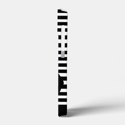 Panda und Streifen Personalisiert Case-Mate iPhone Hülle (Rückseite / Links)