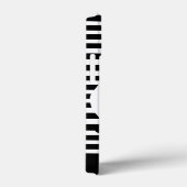 Panda und Streifen Personalisiert Case-Mate iPhone Hülle (Rückseite / Rechts)