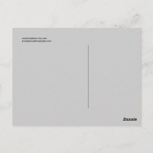 Panda und Sushi Postcard Postkarte (Rückseite)