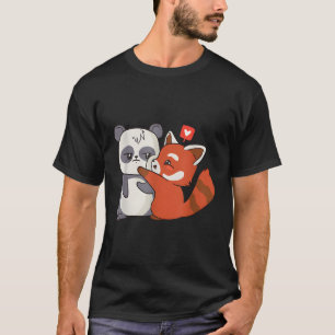 Panda und Ted Panda Kawaii T-Shirt