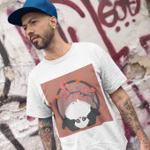 Panda under Blooming Sakura T - Shirt