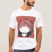 Panda under Blooming Sakura T - Shirt (Vorderseite)