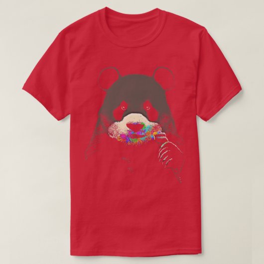 Panda Unicorn (ML) T-Shirt (Design vorne)
