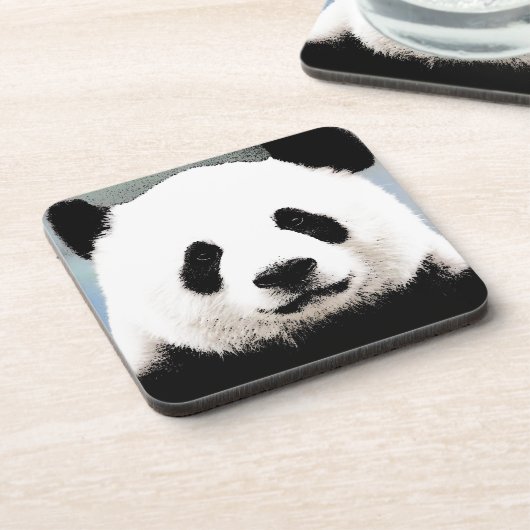 Panda Untersetzer (Linke Seite)