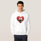 Panda Valentins Hoodie (Vorne ganz)