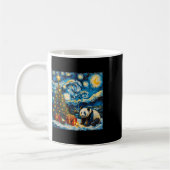 Panda Van Gogh Style Starry Night Christmas Winter Kaffeetasse (Links)