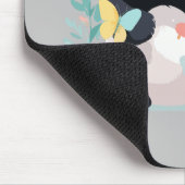 Panda Vector Malerei Adorable Fun Animal Playing Mousepad (Ecke)