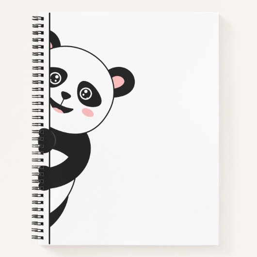Panda verbergen notizblock (Vorderseite)