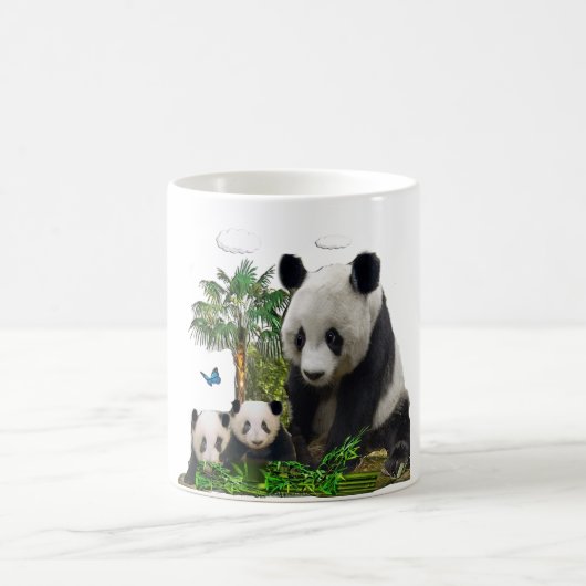 Panda Verwandlungstasse (Mittel)