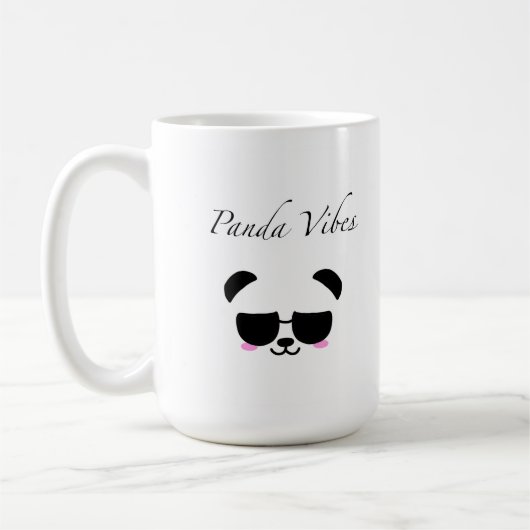 Panda Vibes Coffee Tasse (Links)