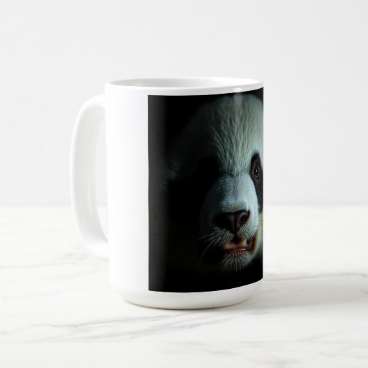 Panda Vibes Kaffeetasse (Vorderseite Links)