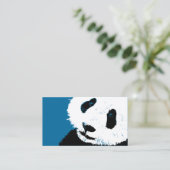 Panda. Visitenkarte (Stehend Vorderseite)