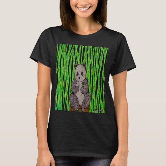 Panda (vivid) - T - Shirt für Frauen (Vorderseite)