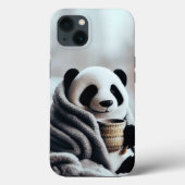 Panda wackelte im Winter Case-Mate iPhone Hülle (Rückseite)