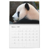 Panda-Wandkalender Kalender (Feb 2027)