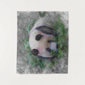 Panda Wandteppich (Vorderseite)