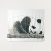 Panda Wandteppich (Vorderseite (Horizontal))