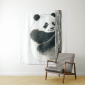 Panda Wandteppich (Beispiel)