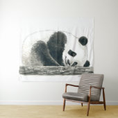 Panda Wandteppich (Beispiel (Horizontal))
