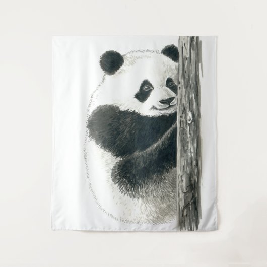Panda Wandteppich (Vorderseite)