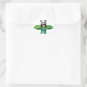 Panda,warm,heilend,langsam,innerer Frieden #07 Runder Aufkleber (Tasche)