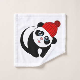 Panda-Waschhandtuch Waschlappen