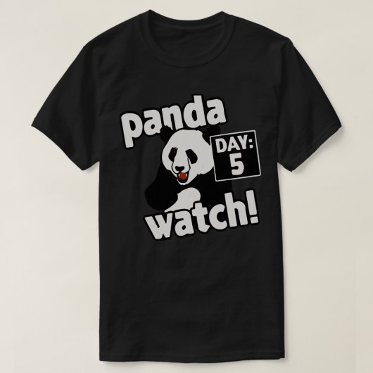 Panda Watch T-Shirt (Design vorne)