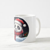 Panda Weihnachten Kaffeetasse (VorderseiteRechts)