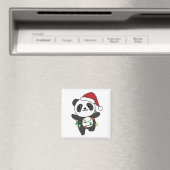Panda Weihnachts Winter Animals Pandas Magnet (In Situ (Geschirrspüler))