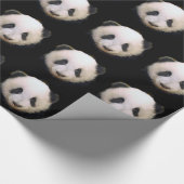 Panda Weihnachtsgeschenkpapier Geschenkpapier (Ecke)
