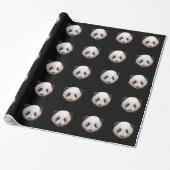 Panda Weihnachtsgeschenkpapier Geschenkpapier (Ungerollt)