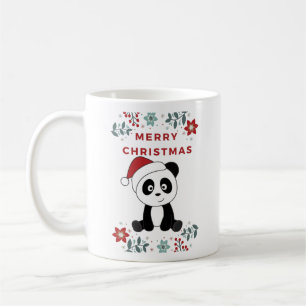 Panda Weihnachtsschnee Wintertiere Pandas Kaffee  Kaffeetasse