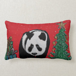 Panda-WeihnachtsWurfs-Kissen Lendenkissen