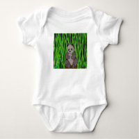 Panda (weiß) - Babys Bodysuit
